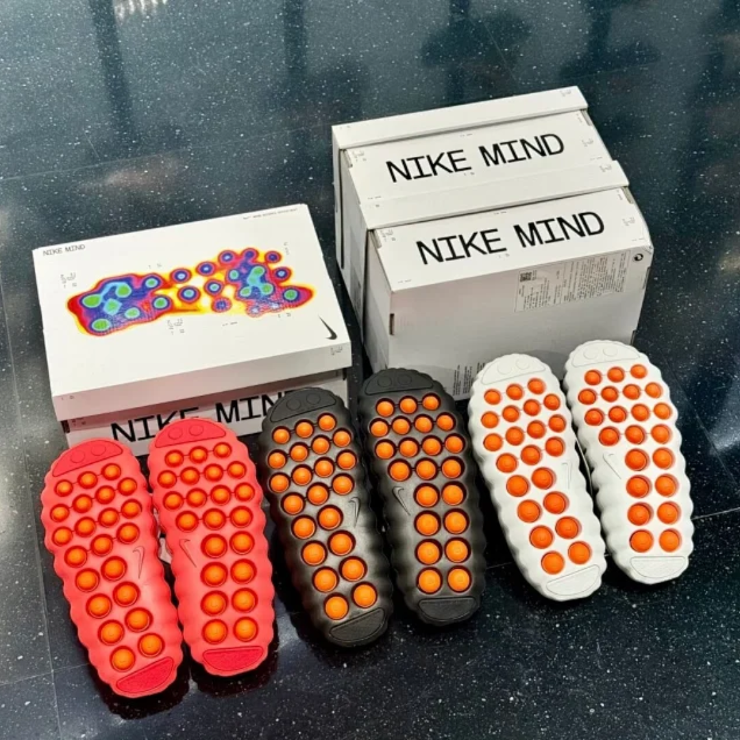 Nike Mind 001 Slide Black Chrome