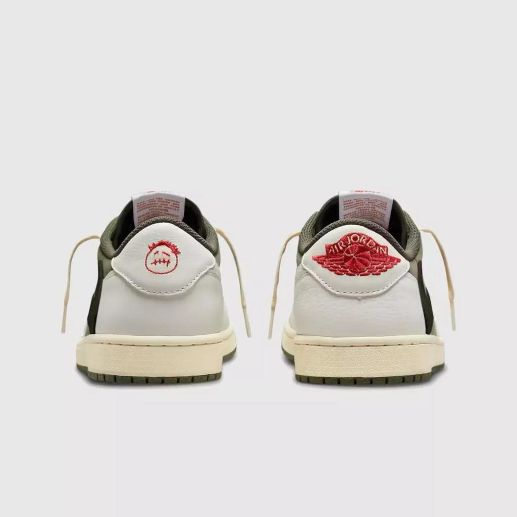 Air jordan 1 low travis scott medium olive pronta entrega