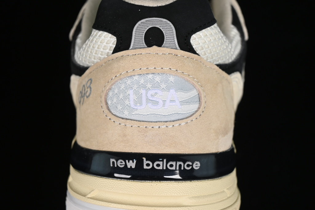 New balance 993 mi usa teddy santis sea salt black