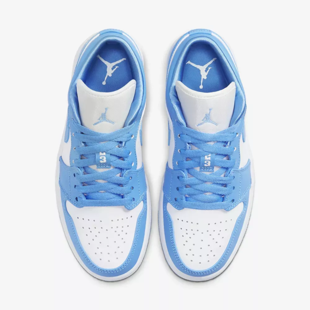 Air jordan 1 low north carolina blue pronta entrega