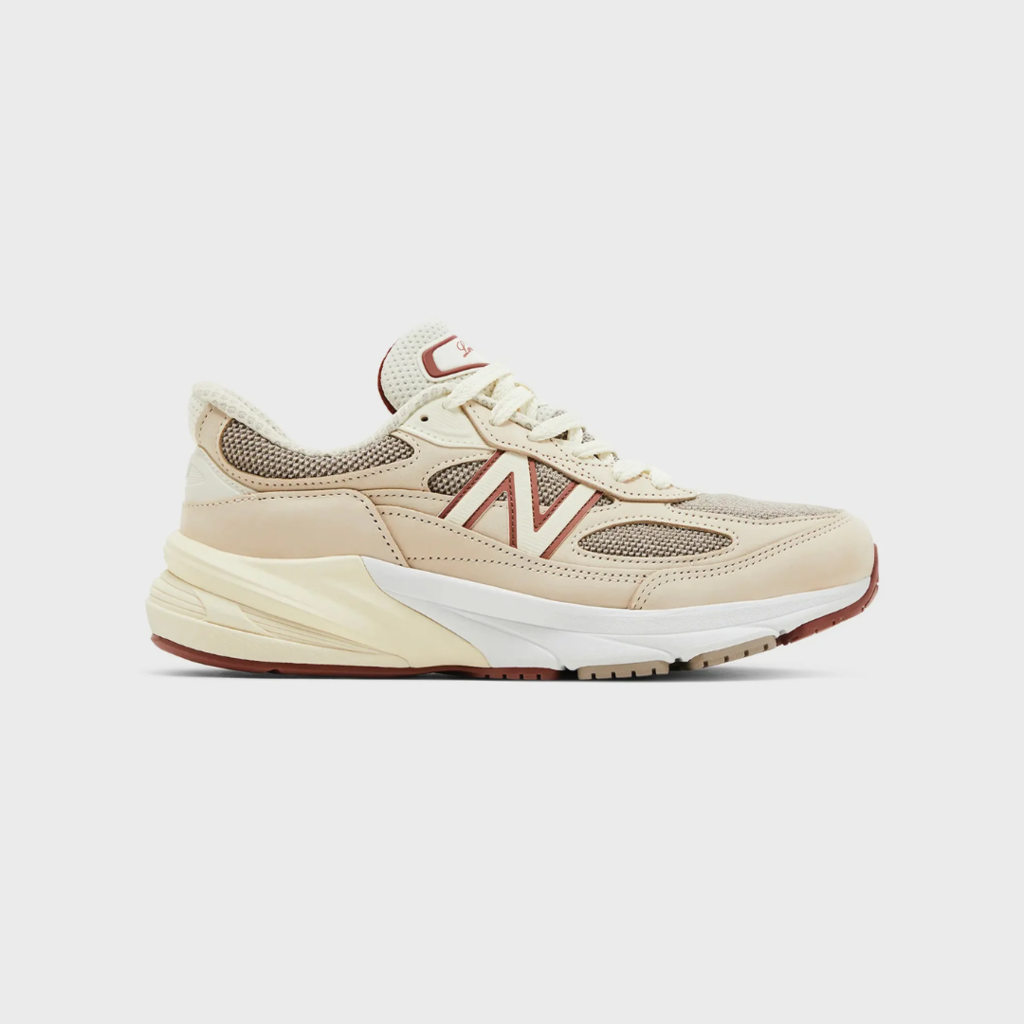New balance 990v6 made in usa raw cashew x loro piana