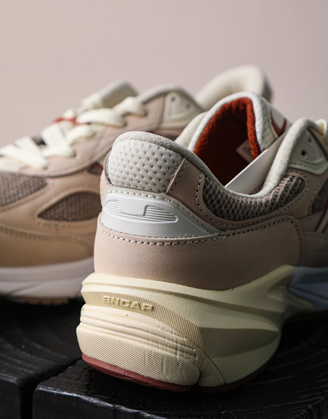 New balance 990v6 made in usa raw cashew x loro piana