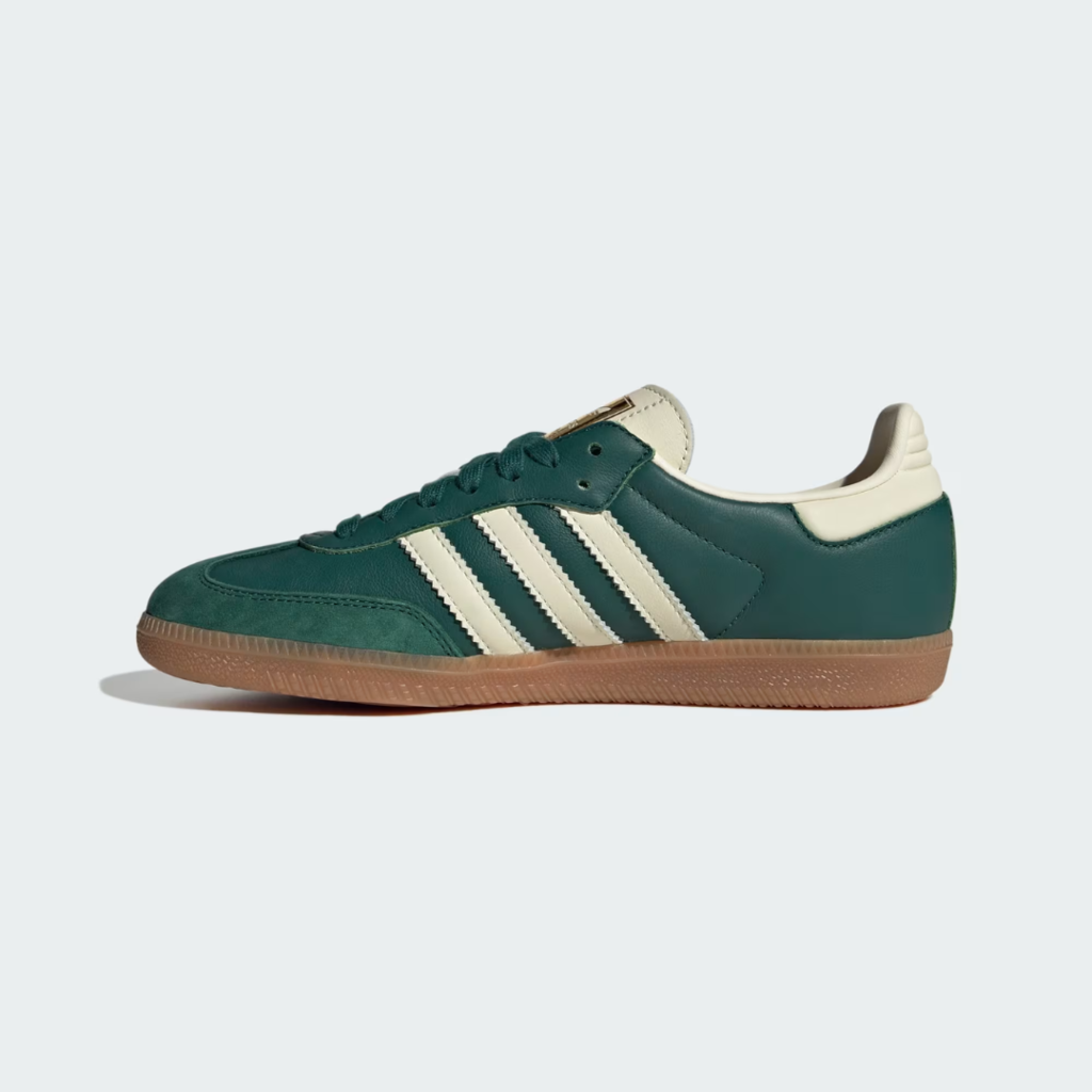 Samba collegiate green cream white