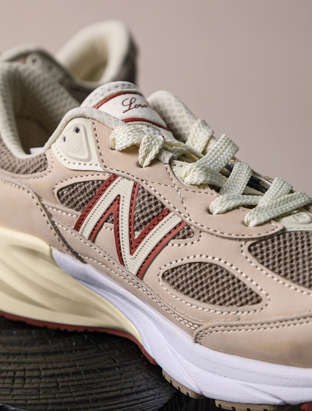 New balance 990v6 made in usa raw cashew x loro piana