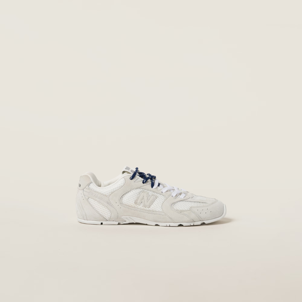 New balance 530 sl x miumiu white and blue