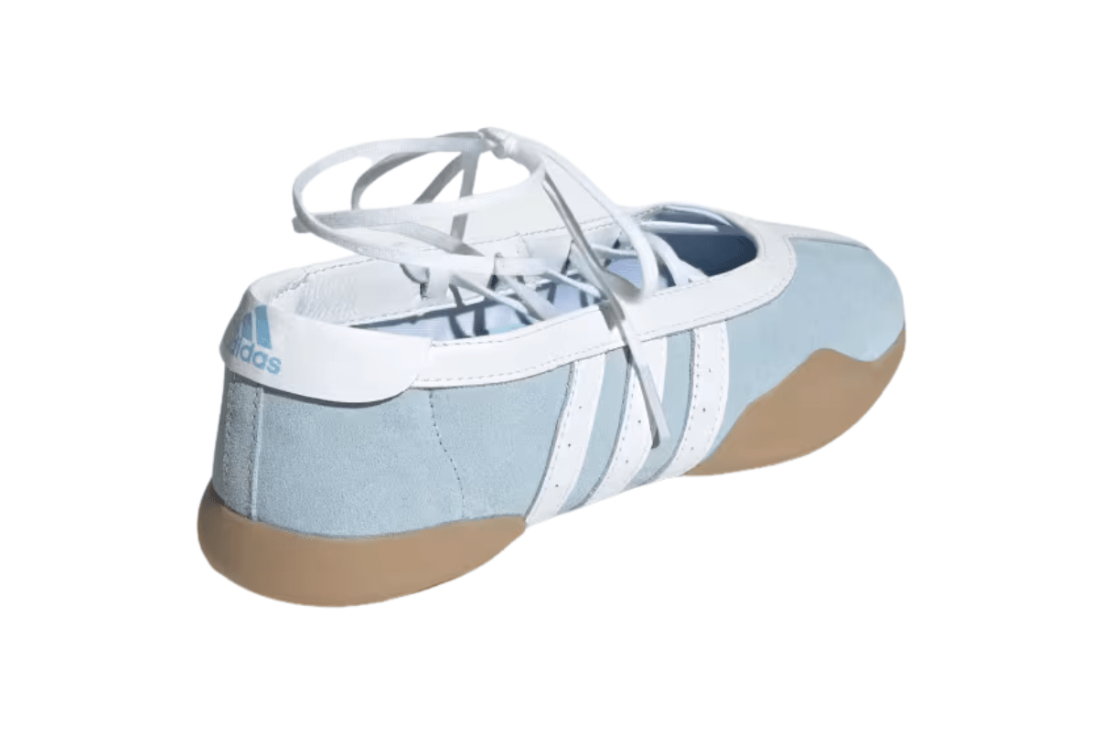 Tênis Adidas Taekwondo Mei Ballet Clear Sky Gum Azul