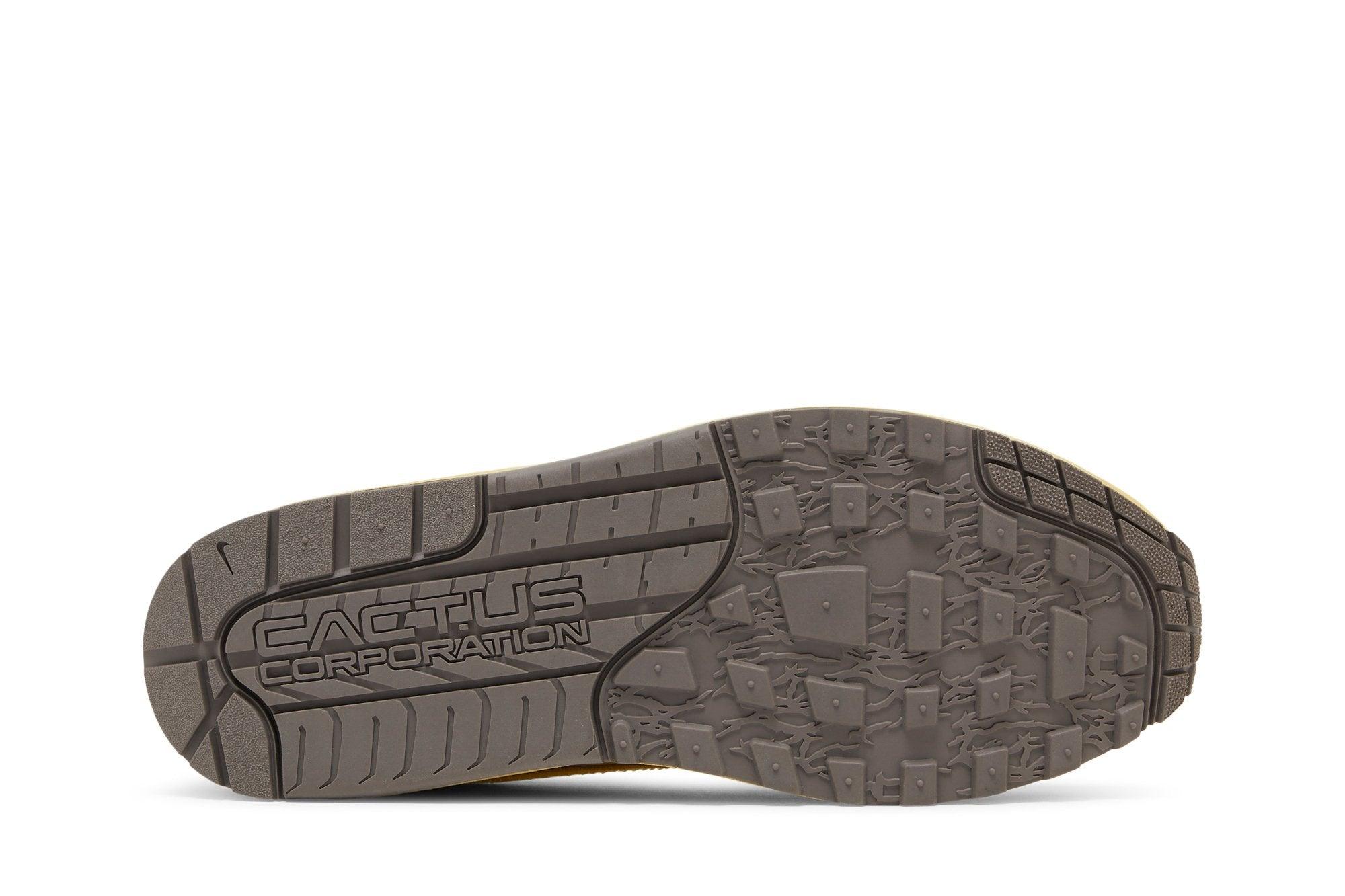 Tênis Travis Scott x Nike Air Max 1 Cactus Gold Amarelo