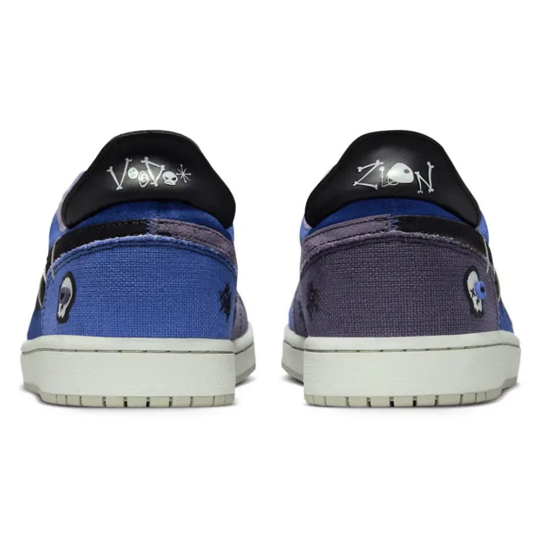 Air Jordan 1 Low OG Voodoo Alternate Blue x Zion Williamson