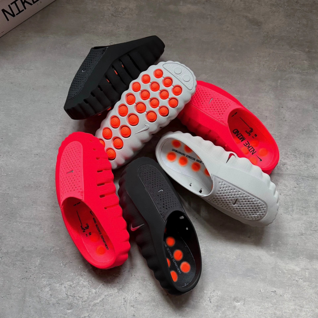 Nike Mind 001 Slide Black Chrome