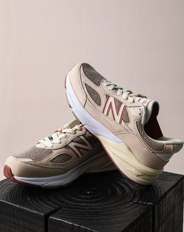 New balance 990v6 made in usa raw cashew x loro piana