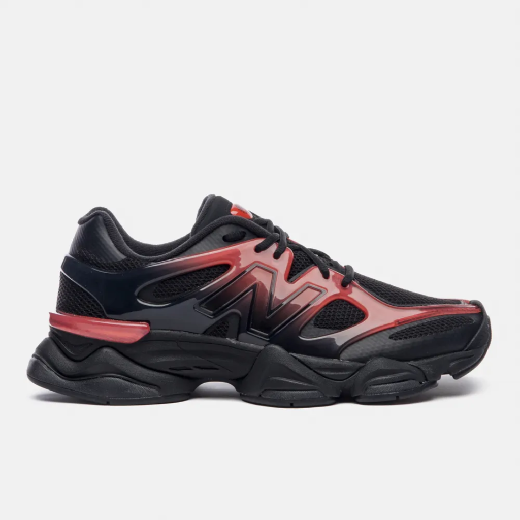 New balance 9060 black red gradient