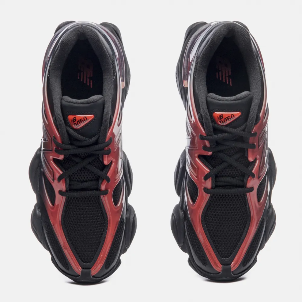New balance 9060 black red gradient
