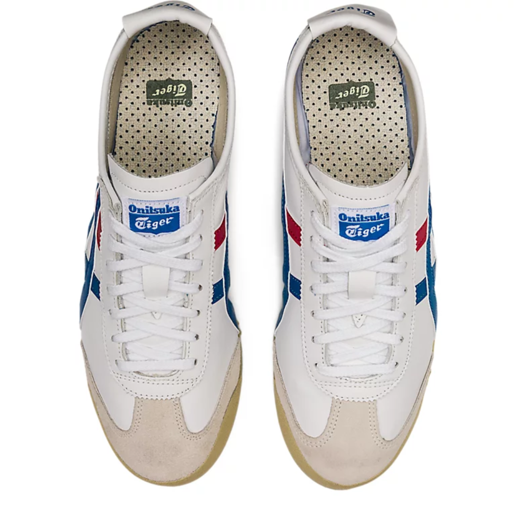 Asics onitsuka tiger mexico 66 white and blue pronta entrega
