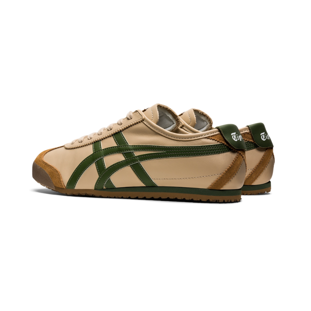 Asics onitsuka tiger mexico 66 beige grass green pronta entrega