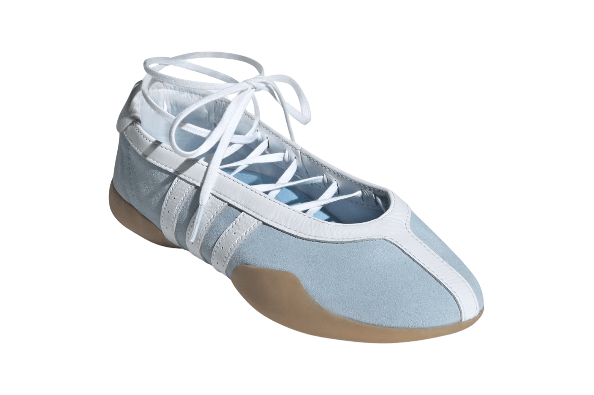 Tênis Adidas Taekwondo Mei Ballet Clear Sky Gum Azul