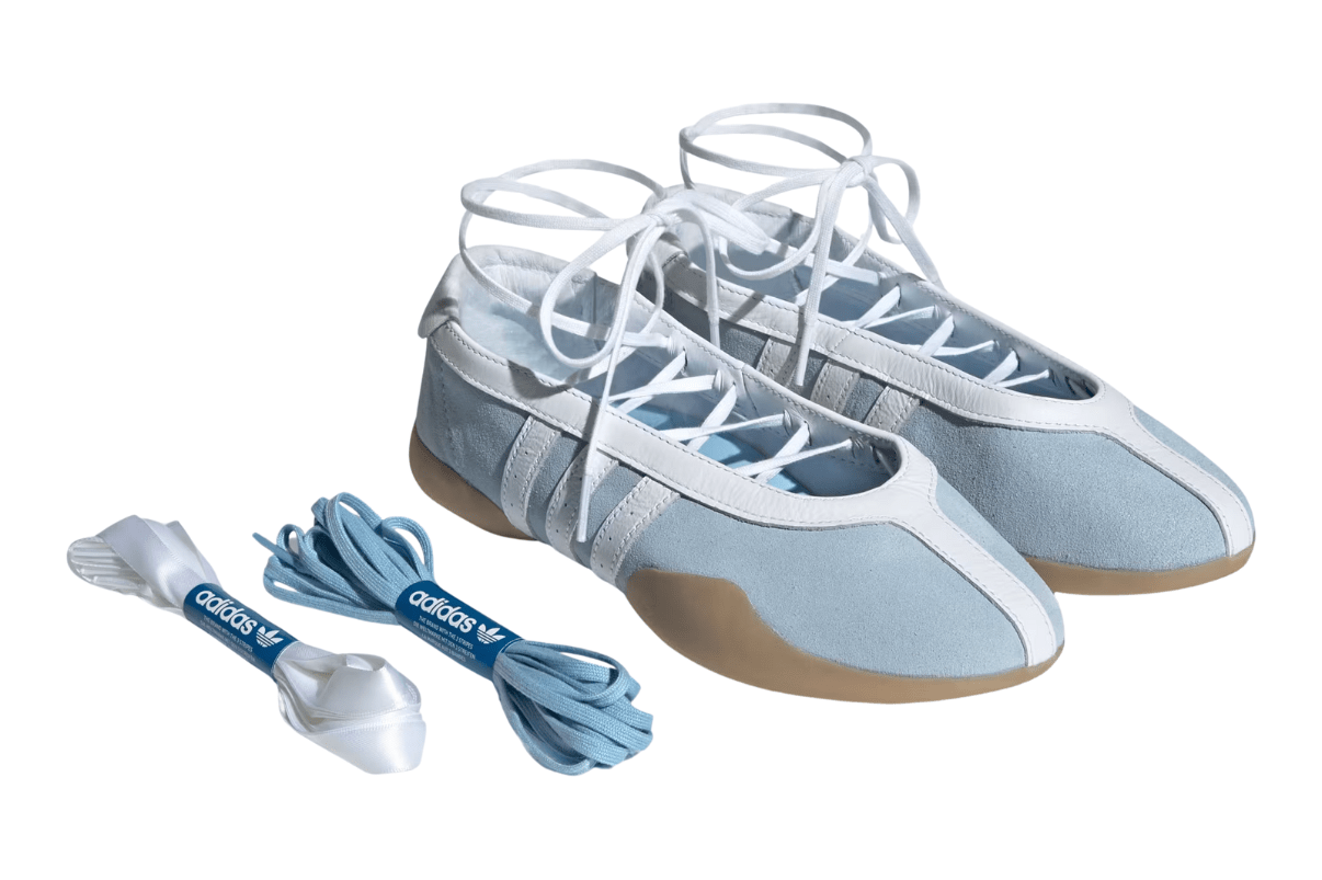 Tênis Adidas Taekwondo Mei Ballet Clear Sky Gum Azul