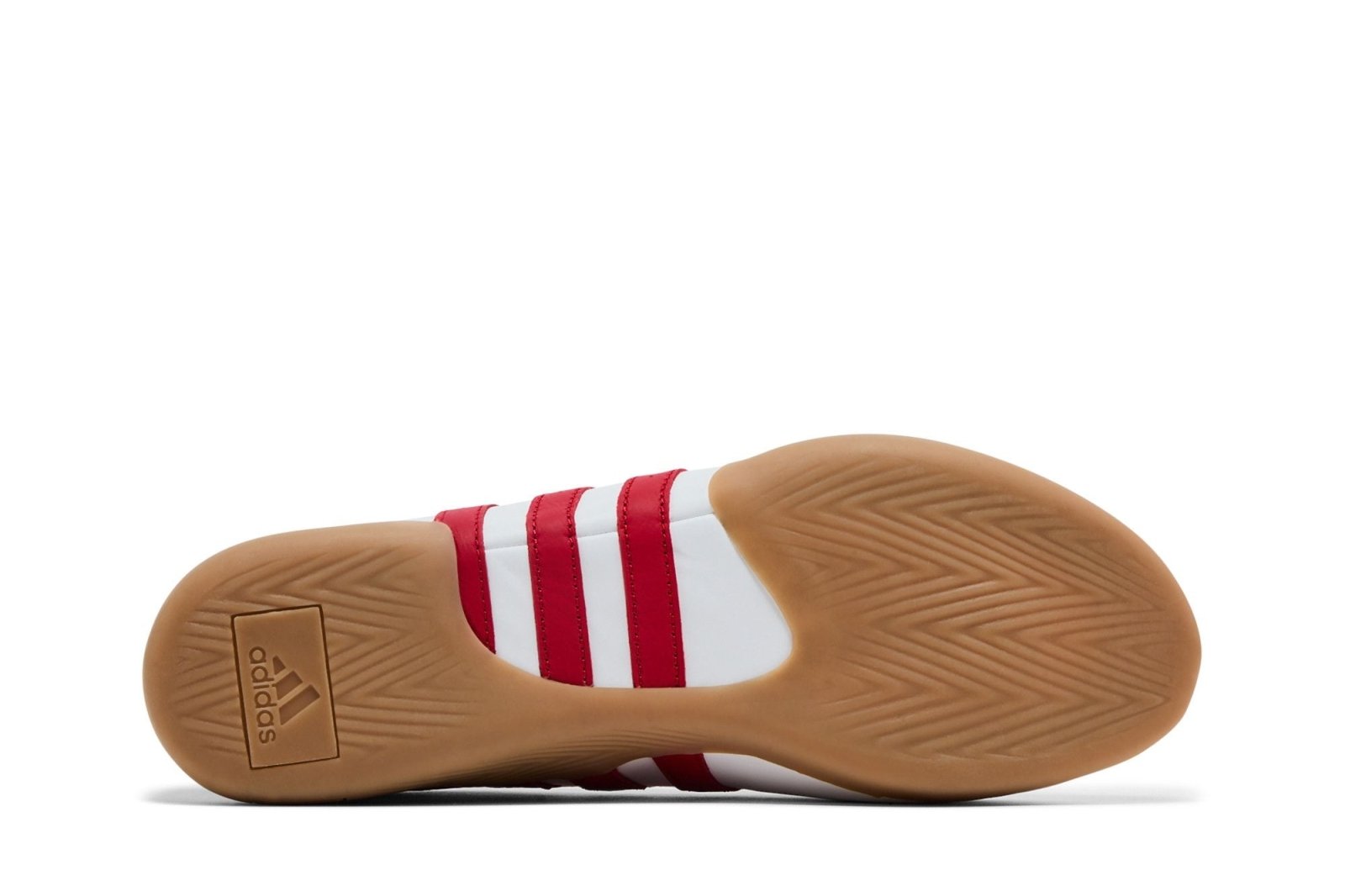 Tênis Adidas Taekwondo Mei Ballet White Scarlet Gum Vermelho