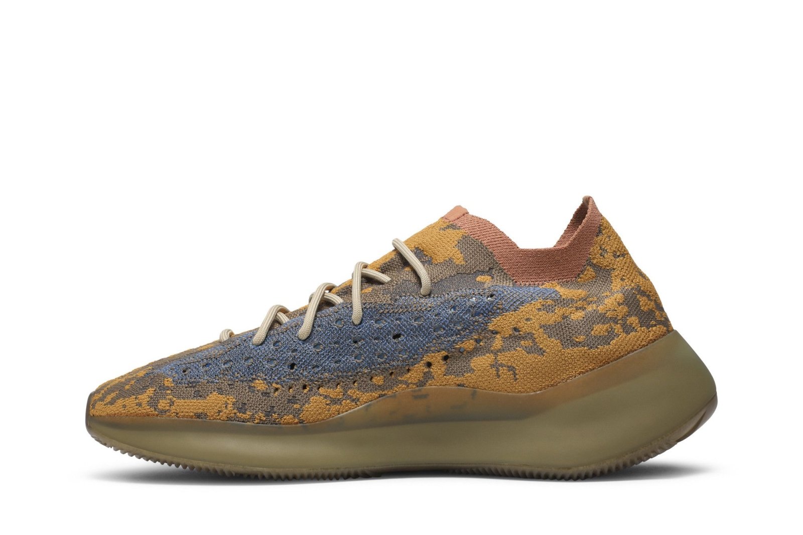 Tenis Adidas Yeezy Boost 380 Blue Oat Marrom