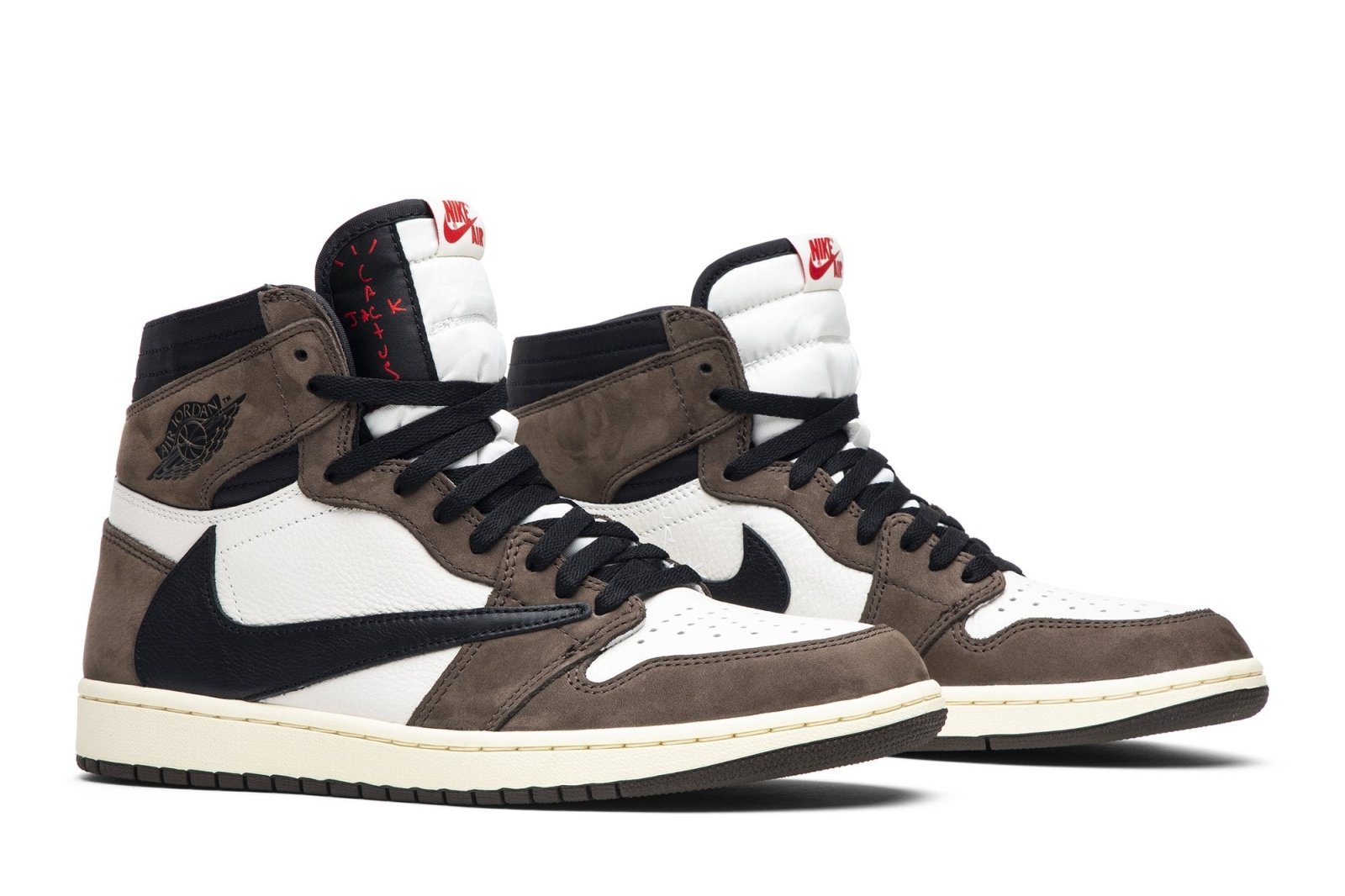 Tênis Nike Air Jordan 1 High Og Sp x Travis Scott Mocha