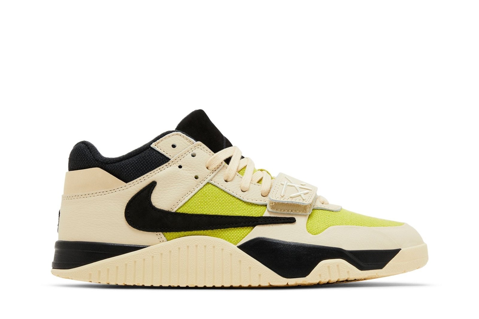 Tênis Nike Jordan Jumpman Jack TR Travis Scott Bright Cactus Amarelo