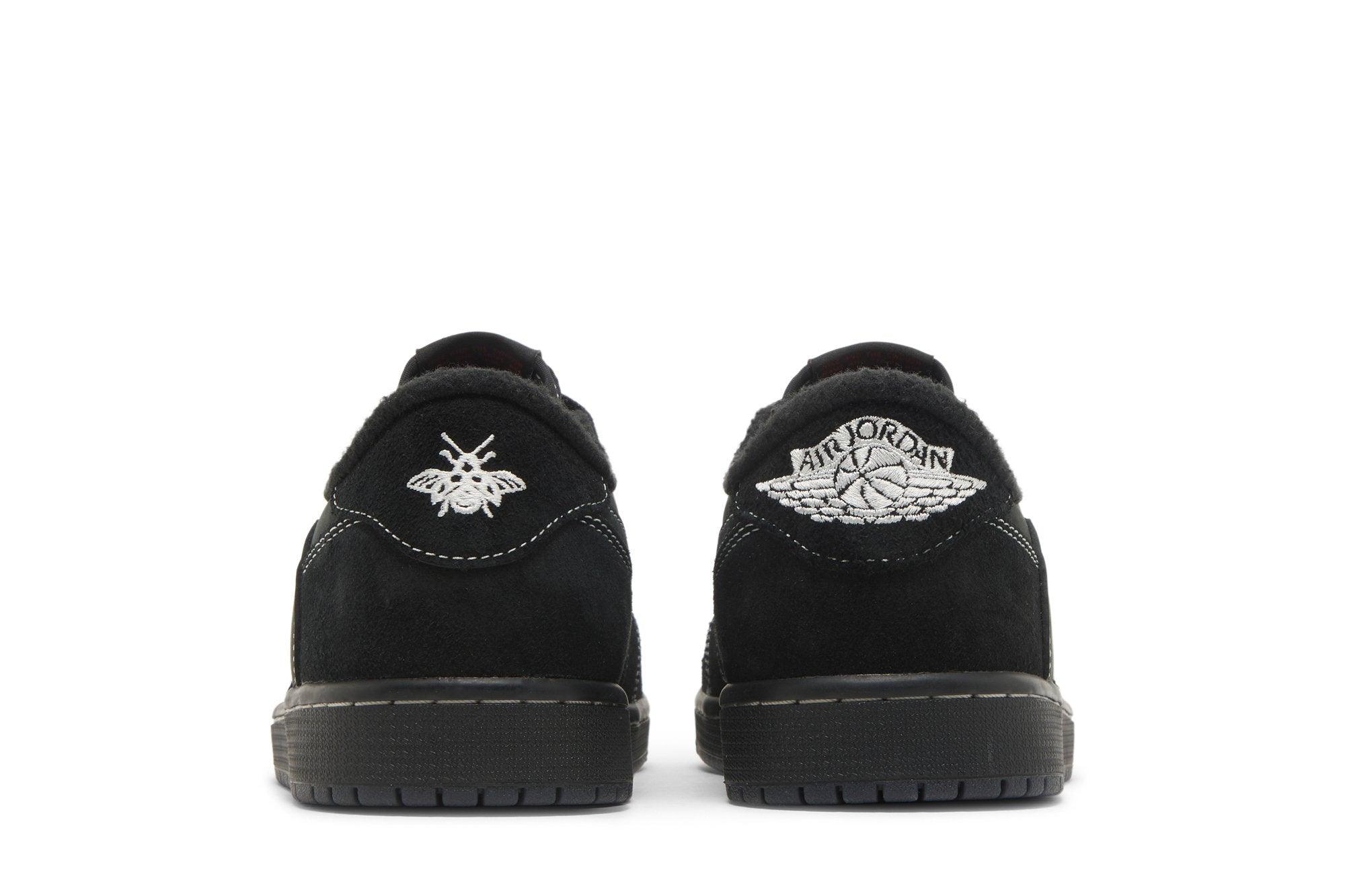 Tênis Nike Travis Scott x Air Jordan 1 Low OG SP 'Black Phantom' Preto